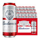 Budweiser 百威 淡色拉格啤酒 450ml*18听