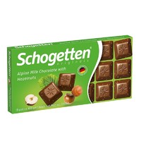 Schogetten 丝格德 Schogetten 德国进口 榛子牛奶小方块巧克力100g