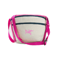 ARC'TERYX 始祖鸟 MANTIS 2 WAIST PACK 中性腰包 29557 岩灰绿/沉浸红