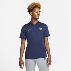 NIKE 耐克 2022/23赛季法国队主场 球迷版 Dri-FIT 男子足球球衣 DN0690-410