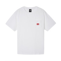 new balance 男子运动T恤 AMT01567-WT 白色 S