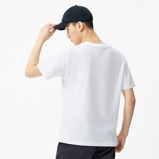 new balance 男子运动T恤 AMT01567-WT 白色 L