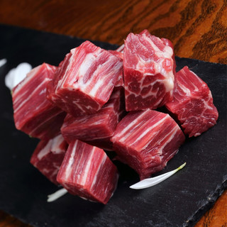 天莱香牛 国产新疆冷鲜有机牛腩500g*3盒 谷饲排酸生鲜牛肉