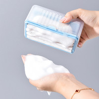 新款多功能肥皂起泡盒免搓卫生间创意滚轮加大号香皂盒带洗衣刷