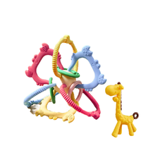 AIBEDILA 爱贝迪拉 曼哈顿手抓球 1代 凌日星+小鹿牙胶