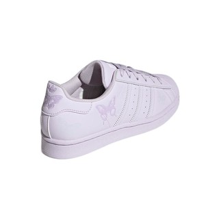 adidas ORIGINALS Superstar W 女子运动板鞋 GX2167 浅紫 38.5