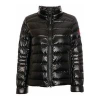 CANADA GOOSE 【22年新品】CANADA GOOSE加拿大鹅 女士黑色立领绗缝拉链外套夹克