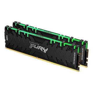 Kingston 金士顿 FURY 16GB(8G×2)套装 DDR4 4266 台式机内存条 Renegade叛逆者系列 RGB灯条 骇客神条