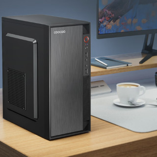 coocaa 酷开 速龙版 商用台式机 黑色（速龙3000G、核芯显卡、8GB、256GB SSD、风冷）