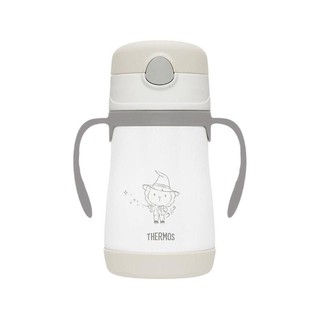 THERMOS 膳魔师 儿童保温杯 305ml 灰白+魔法师杯套