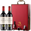 Chateau Blaignan 碧朗城堡 多梅多克干型红葡萄酒 2017年 2瓶*750ml套装 礼盒装