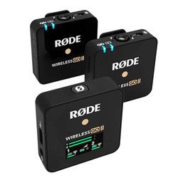 RØDE 罗德 RODE 罗德 Wireless GO II 专业录音麦克风 一拖二 官方标配