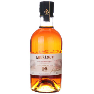 Aberlour 亚伯乐 双桶陈酿 16年 单一麦芽 苏格兰威士忌 40%vol 700ml 礼盒装