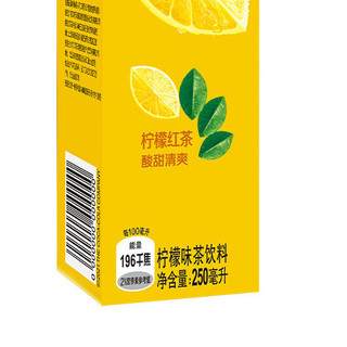 Coca-Cola 可口可乐 阳光 柠檬红茶饮料 250ml*24盒