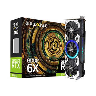 ZOTAC 索泰 RTX 3060Ti 8G6X 天启 GOC 显卡 8GB 黑色