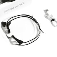 光粒 Holoswim 2 中性泳镜套装 黑色 平光