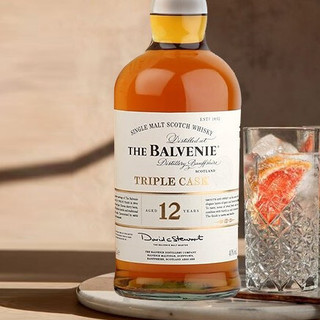 THE BALVENIE 百富 三桶 单一麦芽 英国威士忌 40%vol