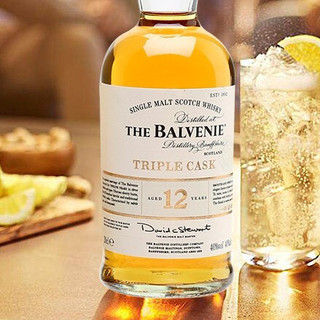 THE BALVENIE 百富 三桶 单一麦芽 英国威士忌 40%vol 200ml