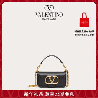 GIOVANNI VALENTINO 卓凡尼·华伦天奴 VALENTINO华伦天奴女士 MINI LOCO 小牛皮手袋手提包链条包