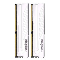 KINGBANK 金百达 16GB(8GB×2)套装 DDR4 4000 台式机内存条海力士原装颗粒 银爵