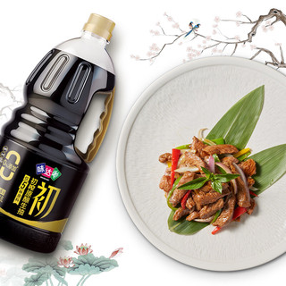Shinho 欣和 味达美初榨原酿生抽1.8L 欣和特级酱油0%添加防腐剂