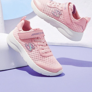 SKECHERS 斯凯奇 女童休闲运动鞋 302550L-LTPK 浅粉色 30码