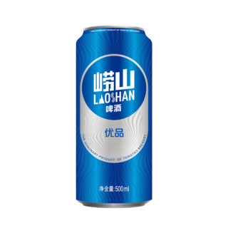 LAOSHAN BEER 崂山啤酒 优品8度 普崂 500ml*18听