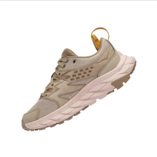 HOKA ONE ONE Anacapa Breeze Low 沐风版 女子徒步鞋 1127921-OTPW 牛津黄/桃粉 38.5