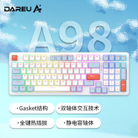 Dareu 达尔优 A98 三模机械键盘 98键 天空轴V4