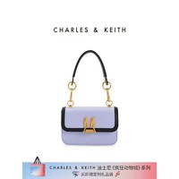 CHARLES & KEITH CHARLES&KEITH;疯狂动物城系列:兔耳翻盖手提包 Lilac浅紫色 S