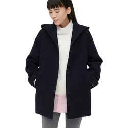 UNIQLO 优衣库 女士短款大衣 456889