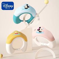 Disney 迪士尼 宝宝洗头发帽神器婴幼儿童挡水浴帽小孩洗澡防水护耳可调节