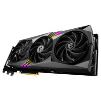 MSI 微星 魔龙 GeForce RTX 4070 Ti GAMING X TRIO 12G 显卡 12GB 黑色