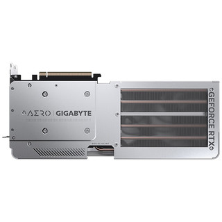 GIGABYTE 技嘉 GeForce RTX 4070Ti 12GB AERO OC 显卡 12GB 白色