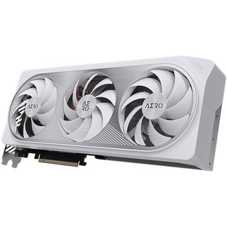 GIGABYTE 技嘉 GeForce RTX 4070Ti 12GB AERO OC 显卡 12GB 白色