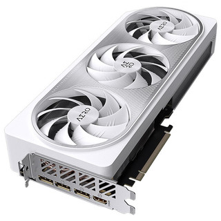 GIGABYTE 技嘉 GeForce RTX 4070Ti 12GB AERO OC 显卡 12GB 白色