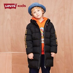 Levi's 李维斯 童装儿童长款保暖羽绒服 LVB-HO-C220