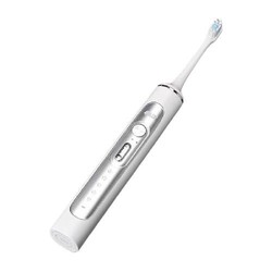 BAiR 拜爾 G2/G201高端旗艦機 電動牙刷成人震動充電智能聲波學生情侶全自動牙刷 薄霧灰