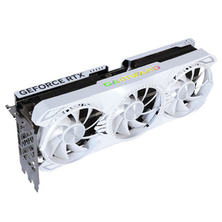 GAINWARD 耕升 GeForce RTX 4070 Ti 星极皓月 OC 显卡 12GB 白色