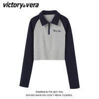 百亿补贴：victory&vera 女士短款T恤