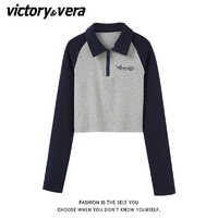 百亿补贴：victory&vera; 女士短款T恤
