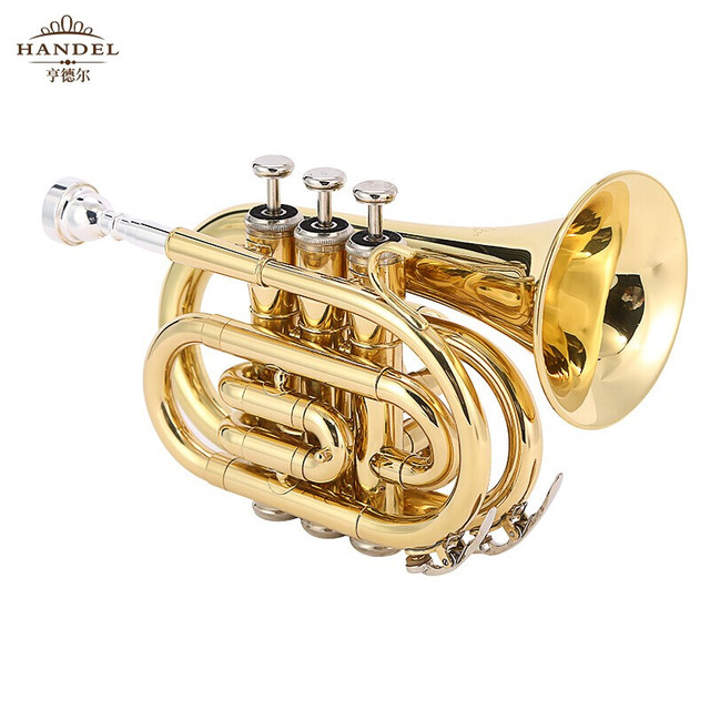 Handel 亨德尔 便携式小号手掌号口袋号HTR-311