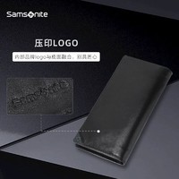 Samsonite 新秀丽 Y-CITIZEN 男士长款钱包 TK6*09003 黑色