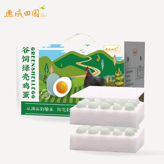 yan garden 燕域田园 AA级绿壳乌鸡蛋45g*30枚