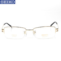 SEIKO 精工 纯钛眼镜框架+免费配1.60防蓝光镜片