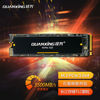 QUANXING 铨兴 N301 M.2固态硬盘 PCIe3.0