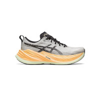 亚瑟士（ASICS）SUPERBLAST 新款透气 缓震防滑男女运动跑步鞋 灰橙/1013A127-300 M4/W5.5/标准36