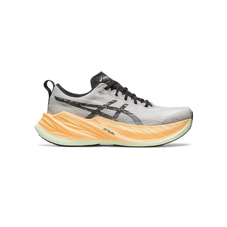 亚瑟士（ASICS）SUPERBLAST 新款透气 缓震防滑男女运动跑步鞋 灰橙/1013A127-300 M4/W5.5/标准36