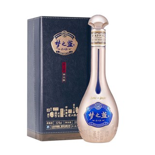 YANGHE 洋河 梦之蓝 手工班 52%vol 浓香型白酒 500ml 单瓶装