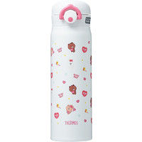 THERMOS 膳魔师 LINE FRIENDS系列 JNR-502-LNMWH 保温杯 500ml 白色